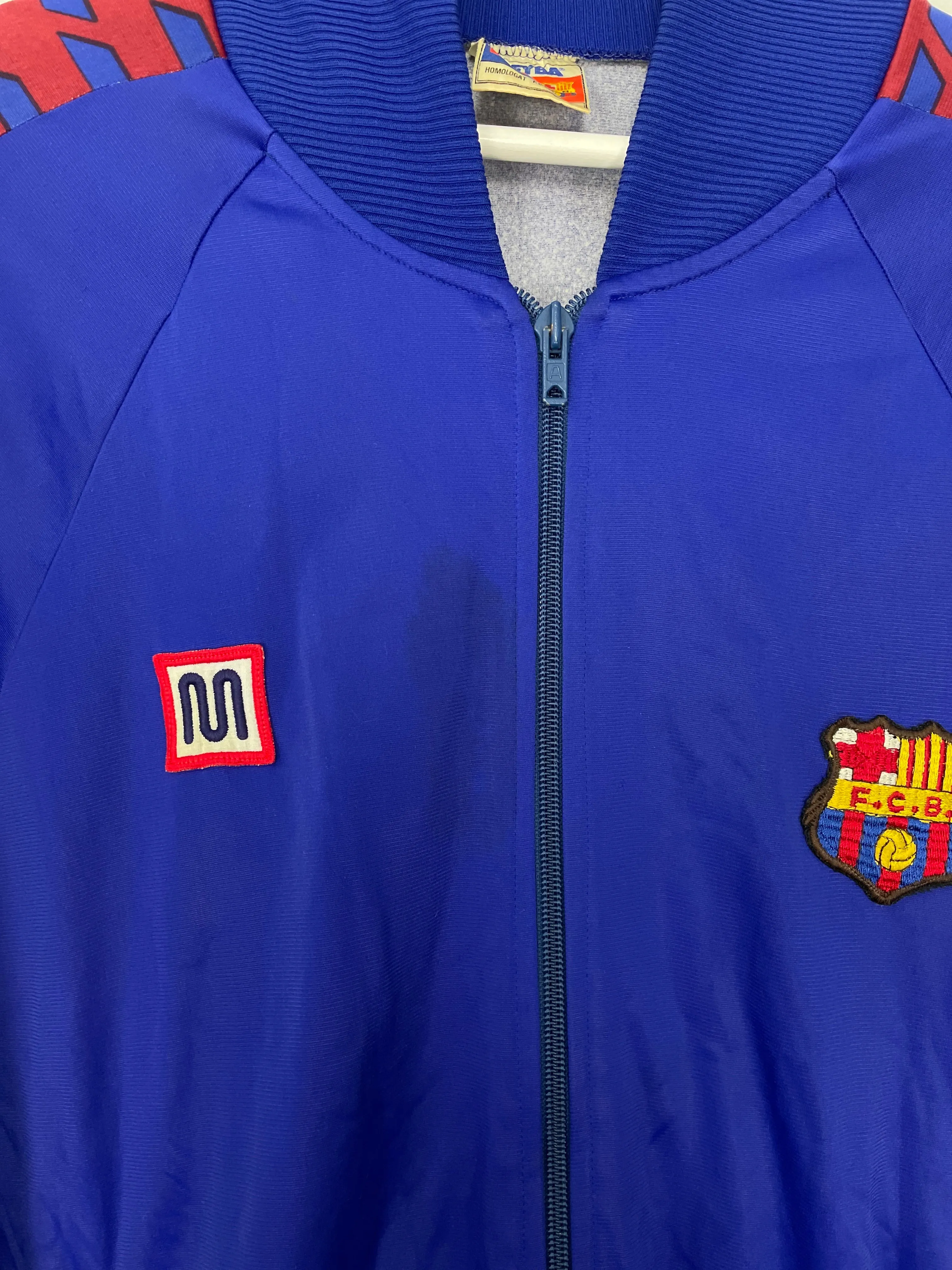 1984/89 BARCELONA TRACK JACKET (M) MEYBA