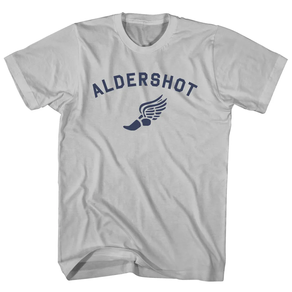 Aldershot Running Track Winged Foot Adult Cotton T-shirt
