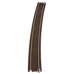 Atlas N Code 55 Track w/Nickel-Silver Rail & Brown Ties - 71" Radius Full Curve pkg(6)