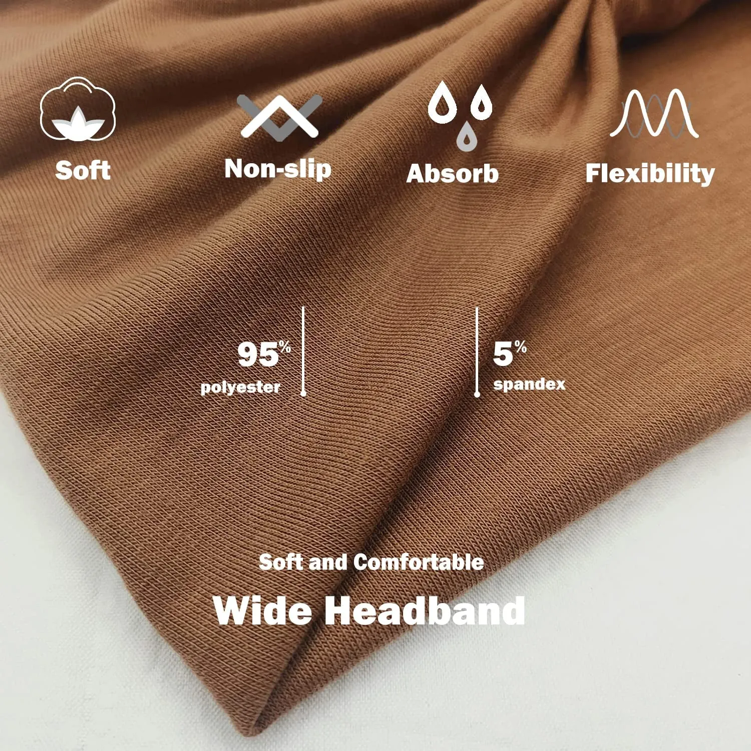 Boho Knotted Headbands: a striking 6-pack, camping Adventure