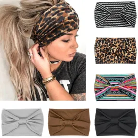 Boho Knotted Headbands: a striking 6-pack, camping Adventure