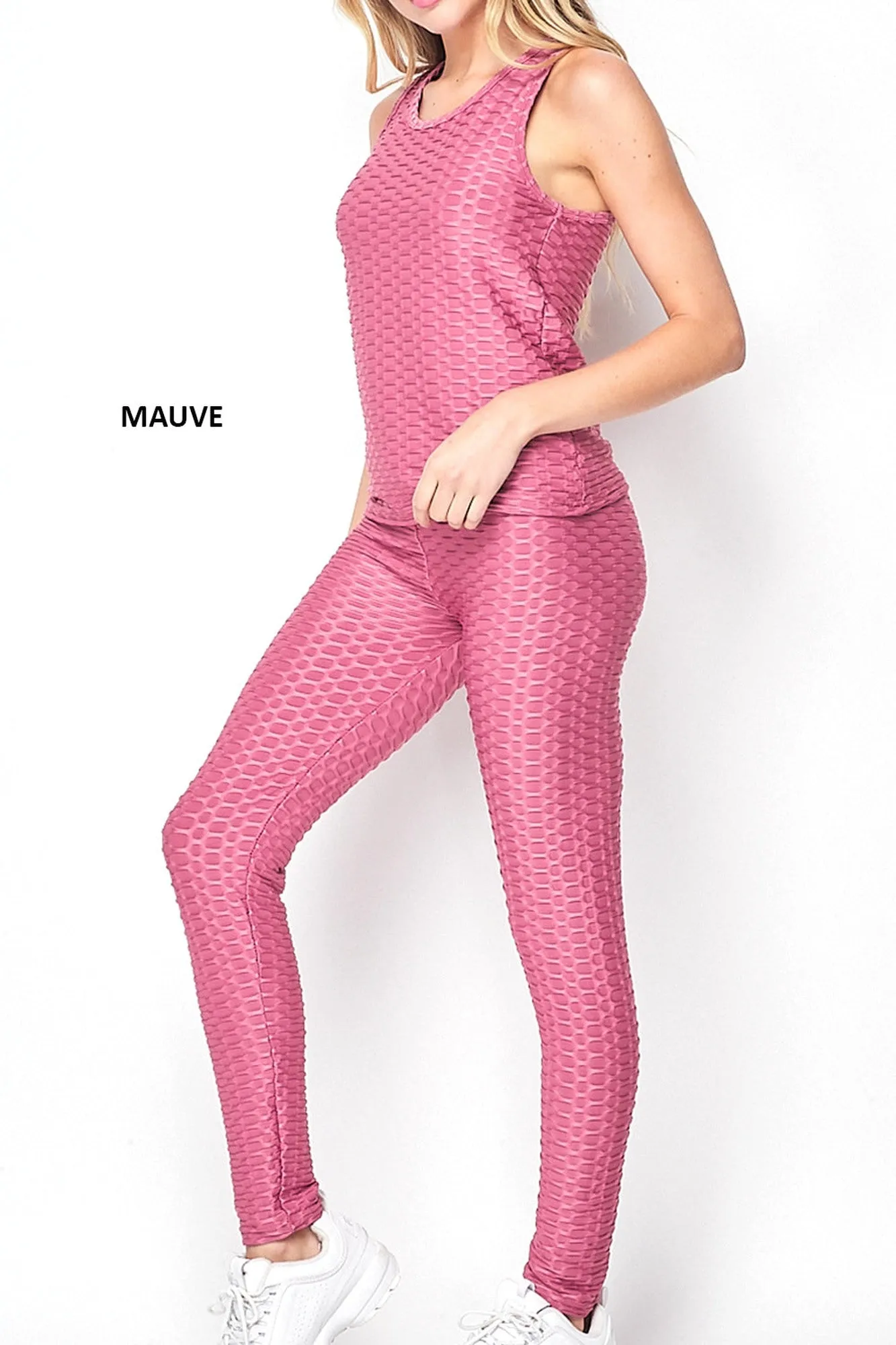 Cellulite Hiding Leggings and Tank Loungewear | New Mix