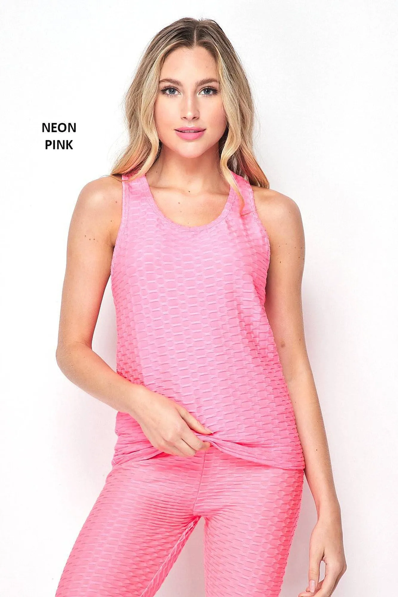 Cellulite Hiding Leggings and Tank Loungewear | New Mix
