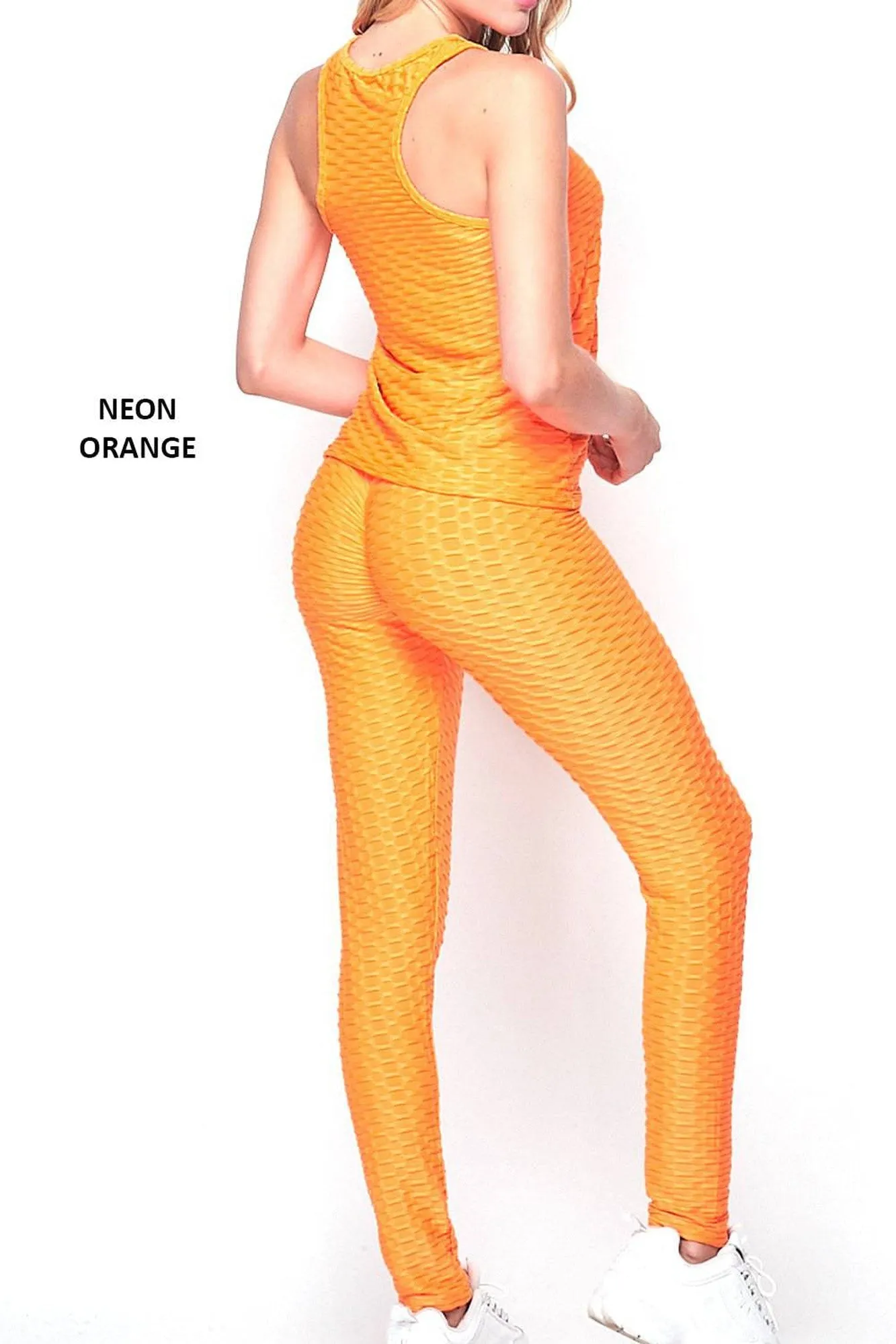 Cellulite Hiding Leggings and Tank Loungewear | New Mix