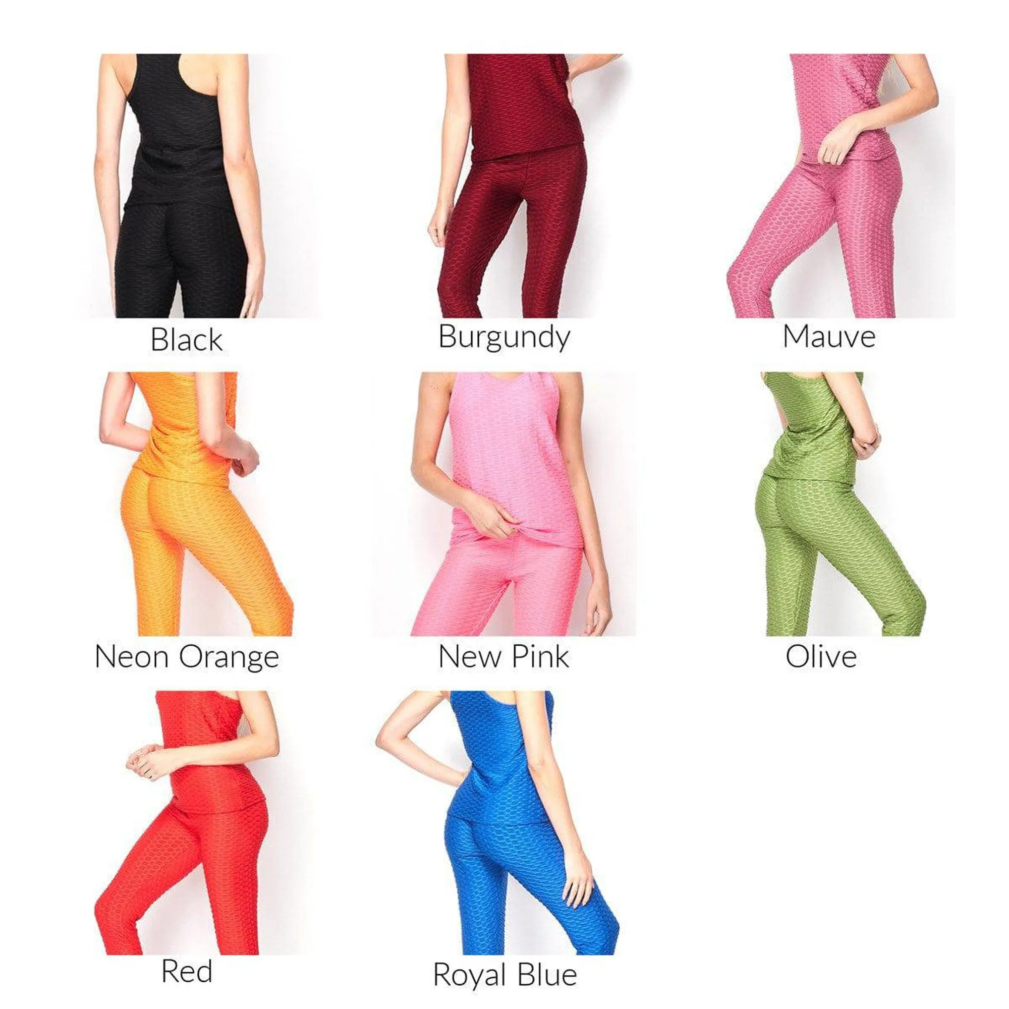 Cellulite Hiding Leggings and Tank Loungewear | New Mix