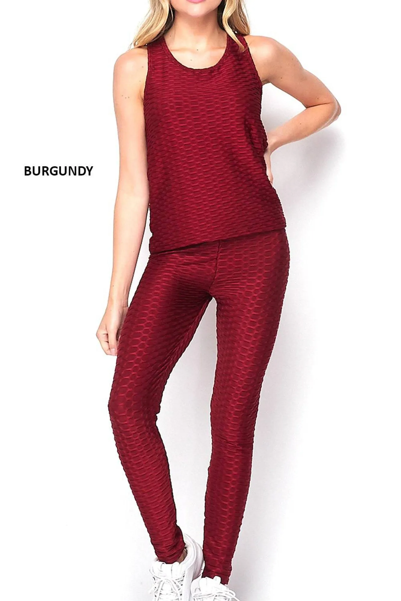 Cellulite Hiding Leggings and Tank Loungewear | New Mix