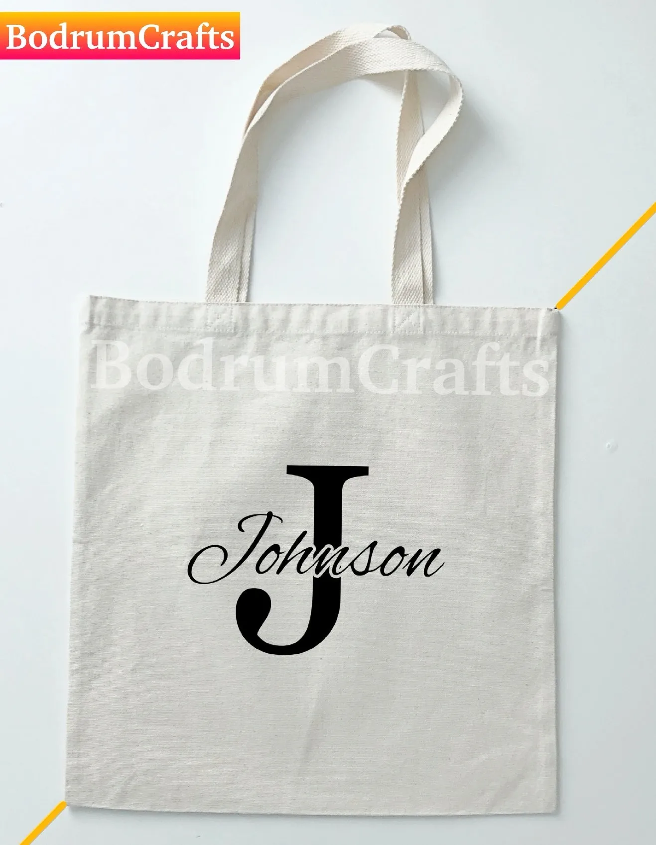 Custom Personalized Cotton Tote Bags in Full Color