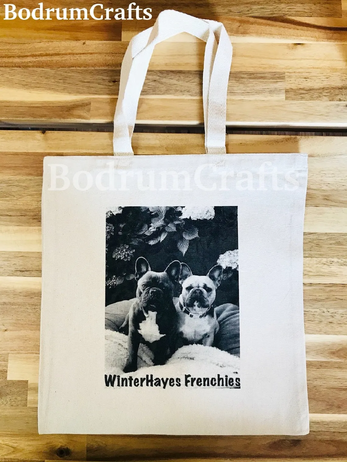 Custom Personalized Cotton Tote Bags in Full Color