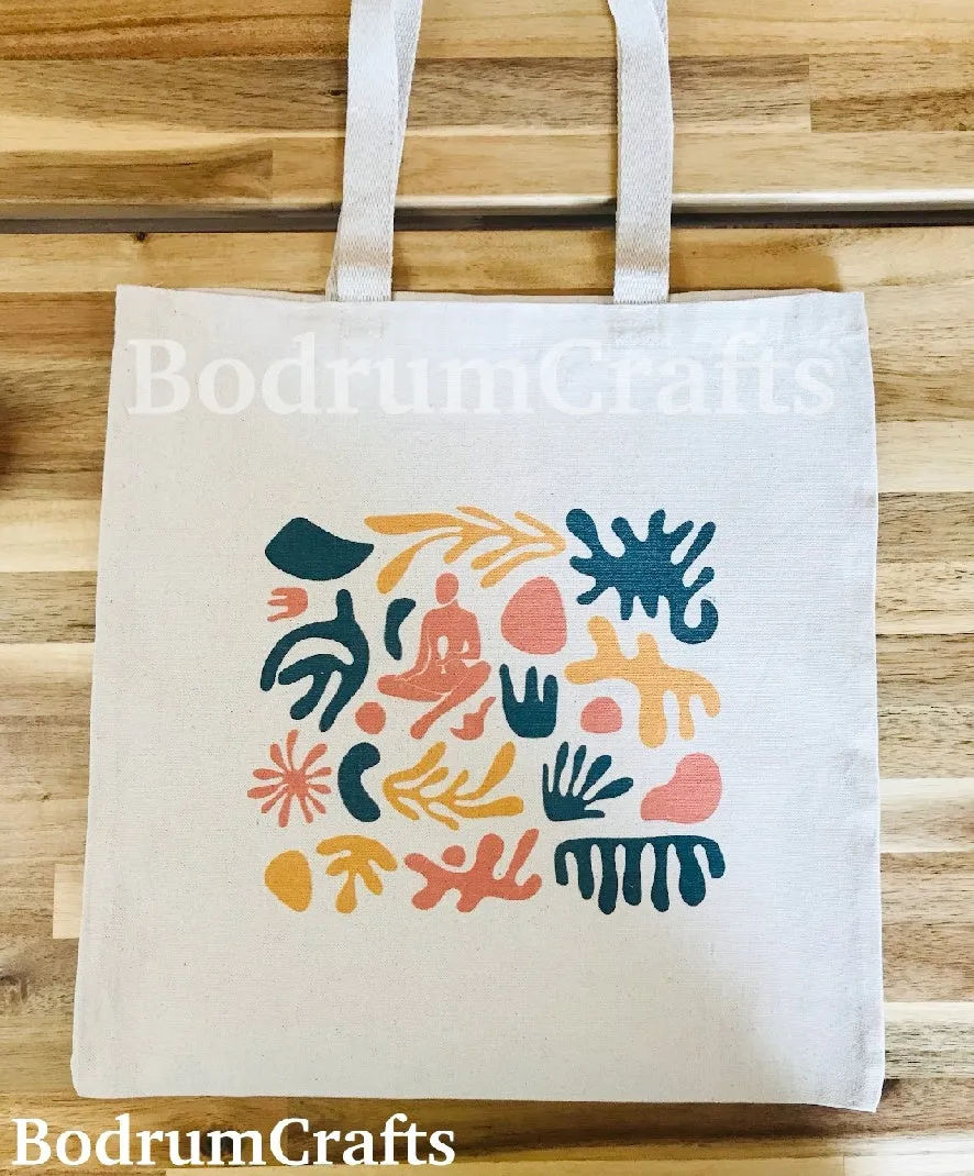 Custom Personalized Cotton Tote Bags in Full Color
