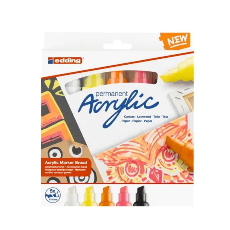 Edding Arcylic Marker Set