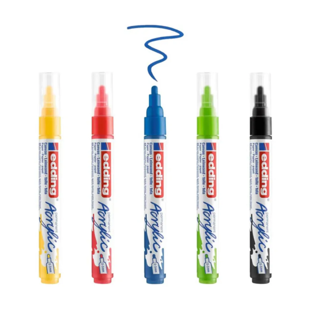 Edding Arcylic Marker Set