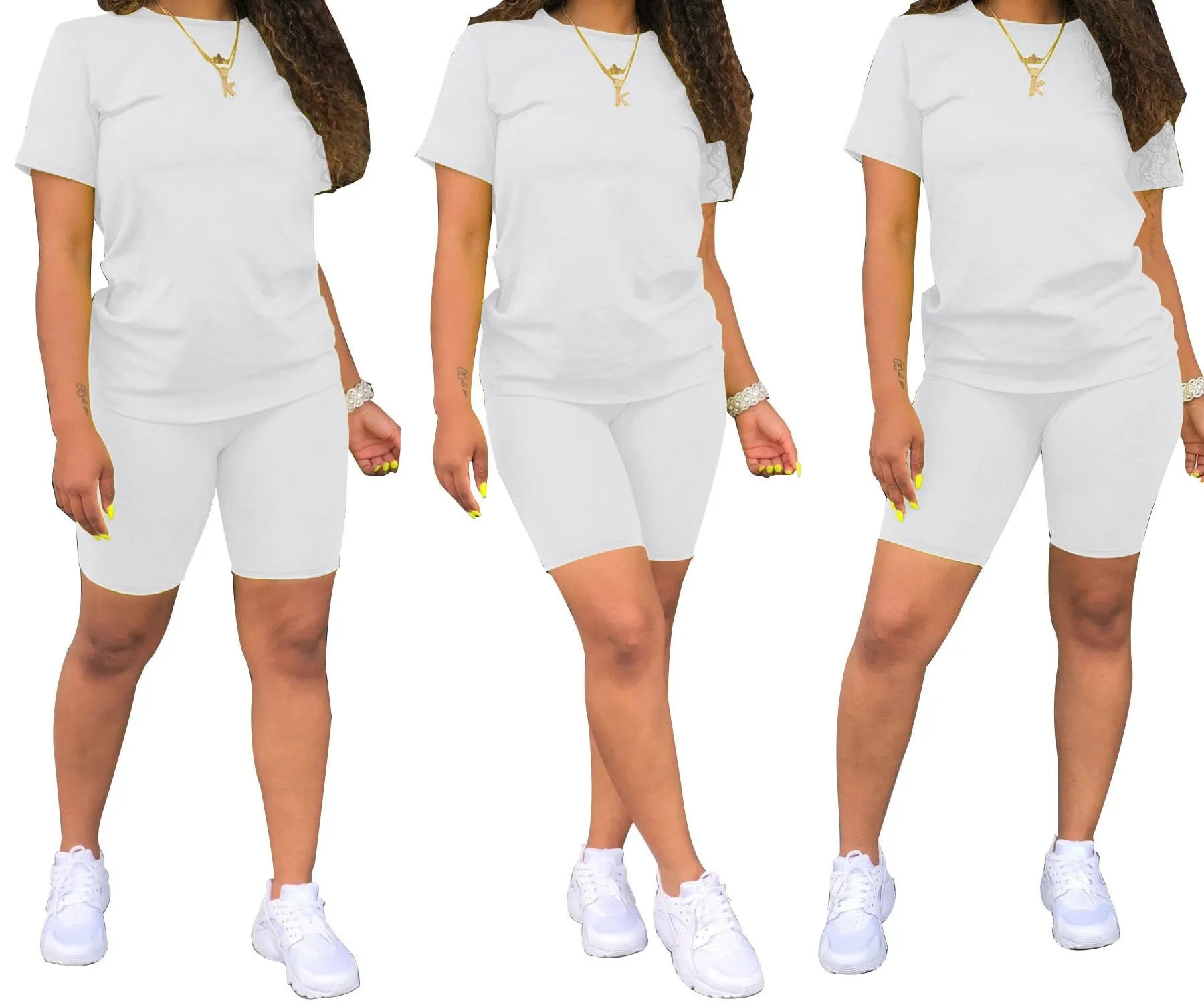 Sublimation Two Piece Set/ Sublimation Blank Set/Sublimation T Shirt/Sublimation Short Set/