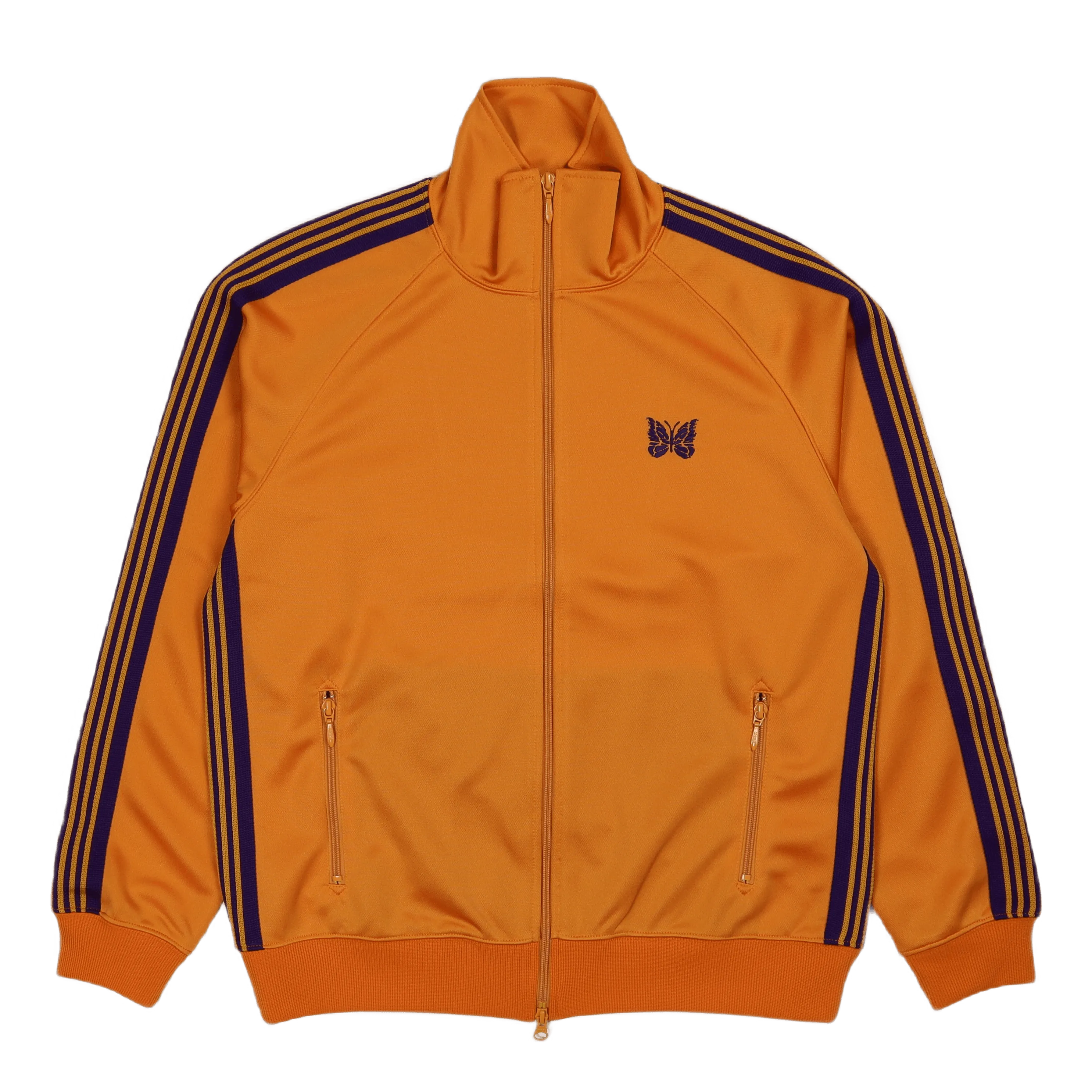 Track Jacket Poly Smooth Yellow Gold